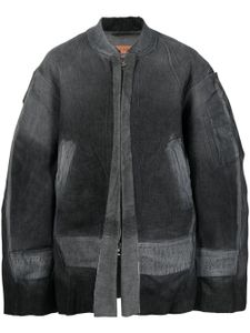 Diesel veste oversize en jean - Gris