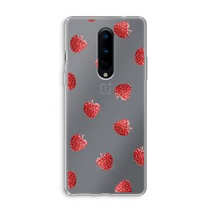 Framboosjes: OnePlus 8 Transparant Hoesje