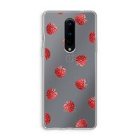 Framboosjes: OnePlus 8 Transparant Hoesje