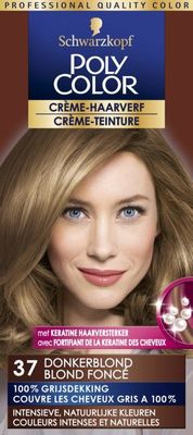 Poly Color Creme haarverf 37 donkerblond (90 ml)