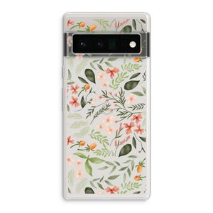 Sweet little flowers: Google Pixel 6 Pro Transparant Hoesje