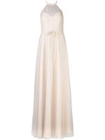 Marchesa Notte Bridesmaids robe longue à dos nu - Rose