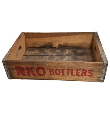 Vintage Origineel Houten RKO Bottlers Kratje