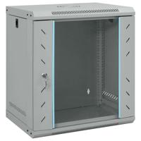 Netwerk kabinet met opslag Grijs 53 x 45 x 60 cm Staal