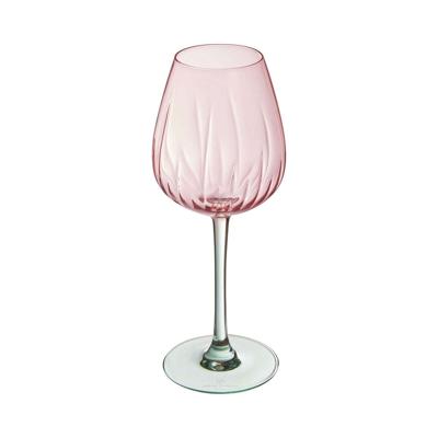 Wijnglas Cristal d'Arques Paris Swirly Spring Roze Glas 470 ml (4 Stuks)