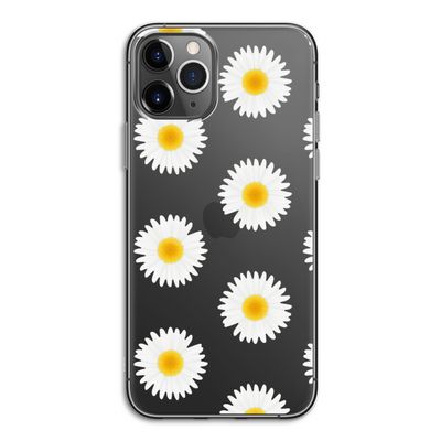 Margrietjes: iPhone 11 Pro Transparant Hoesje