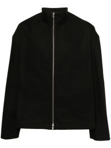 Jil Sander surchemise en toile - Noir