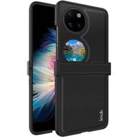 Huawei Pocket 2 Imak Ruiyi Hybride Hoesje - Koolstofvezel - Zwart