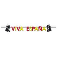 Spaanse letterslinger - Viva Espana - 180 cm - papier   -