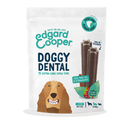 Edgard & Cooper Doggy Dental Munt & Aardbei Medium 7 sticks