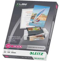 Leitz Lamineerfolie DIN A5 125 micron glanzend 100 stuk(s) - thumbnail