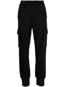 TWINSET pantalon de jogging fuselé à poches cargo - Noir