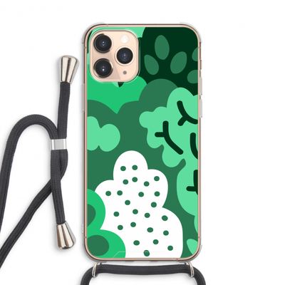 Bushes: iPhone 11 Pro Max Transparant Hoesje met koord