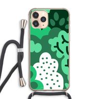 Bushes: iPhone 11 Pro Max Transparant Hoesje met koord