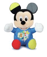 Clementoni knuffel met muziek en licht Mickey Mouse blauw - thumbnail