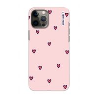 Hartjes: Volledig geprint iPhone 12 Pro Hoesje