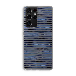 Verrassende lijnen: Samsung Galaxy S21 Ultra Transparant Hoesje