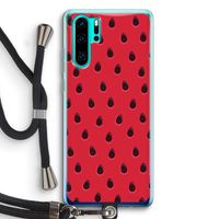 Watermelon: Huawei P30 Pro Transparant Hoesje met koord