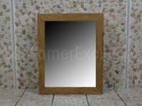Spiegelschrank Hängeschrank Teakholz 75x60x12,5 cm.