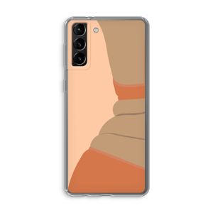 Bikini: Samsung Galaxy S21 Plus Transparant Hoesje