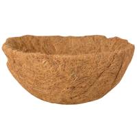 Esschert Design Voorgevormde inlegvel kokos voor hanging basket - D30 cm - kokos inleggers