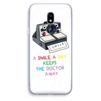 Smile: Samsung Galaxy J3 (2017) Transparant Hoesje