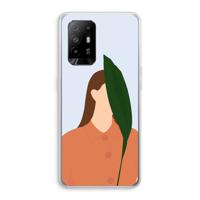 Leaf: Oppo A95 5G Transparant Hoesje