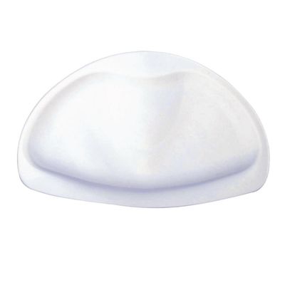 Bad Hoofdsteun Met Antislip BWS Ludo 30x20 cm Wit