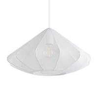 EGLO Dolwen Hanglamp - E27 - Ø 42,5 cm - Wit - Textiel