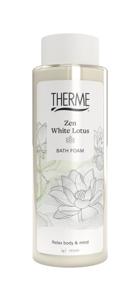 Zen white lotus relaxing bath foam