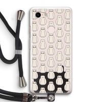 Uilen: Pixel 3 Transparant Hoesje met koord