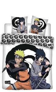 Naruto Dekbedovertrek Ready 240 x 220 cm Katoen 63 x 63 cm