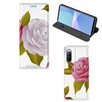 Sony Xperia 10 III Smart Cover Roses - thumbnail