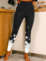 Christmas Skinny Leggings Leggings - thumbnail