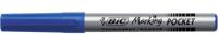 Bic permanent marker ECOlutions, schrijfbreedte 1,1 mm, fijne punt, blauw