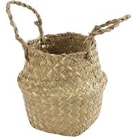 Creativ Company Mand van zeegras, h: 7/15 cm, d 16 cm, 1 stuk
