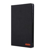 Voor Galaxy tab S6/T860/T865 doek Teature horizontale Flip PU lederen draagtas met houder & kaartsleuven & pen sleuf (zwart)