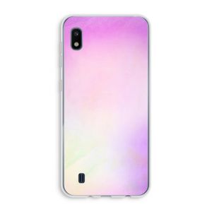 Flow mist pastel: Samsung Galaxy A10 Transparant Hoesje