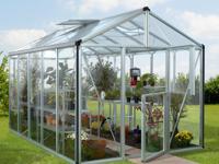 Vitavia Tuinkas Zeus (3 mm gehard veiligheidsglas, Aluminium, ca. 10,0 qm)