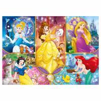 Clementoni brilliant puzzel prinses, 104st.
