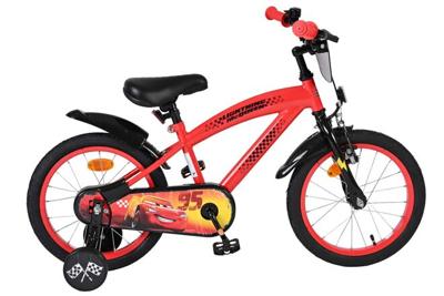 Disney cars kinderfiets - jongens - 16 inch - rood