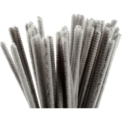 Creativ Company Chenille grijs 30cm, 50st.