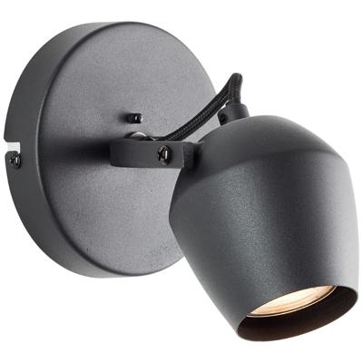 Brilliant OpbouwspotVertino zwart - G06710/86