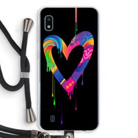 Melts My Heart: Samsung Galaxy A10 Transparant Hoesje met koord