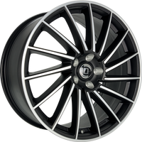 DIEWE WHEELS BRIOSA Mat zwart gepolijst