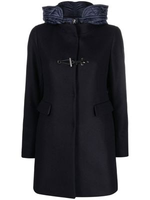 Fay duffle-coat à capuche - Bleu