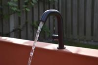 Gardentub Kraan 17,5x7,5x21 cm Mat Zwart Messing