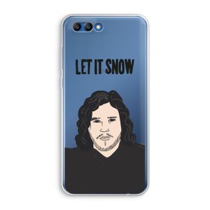Let It Snow: Honor 10 Transparant Hoesje