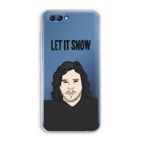 Let It Snow: Honor 10 Transparant Hoesje