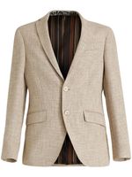ETRO blazer à simple boutonnage - Tons neutres ETRO blazer à simple boutonnage - Tons neutres